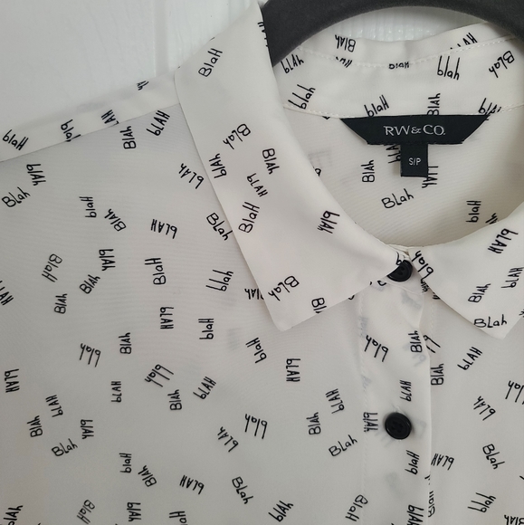 NWOT - White Blouse - Picture 5 of 6